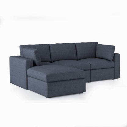 Node Sofa | L Shaped Sofa | 3 Seater (8 x 5.5 feet)