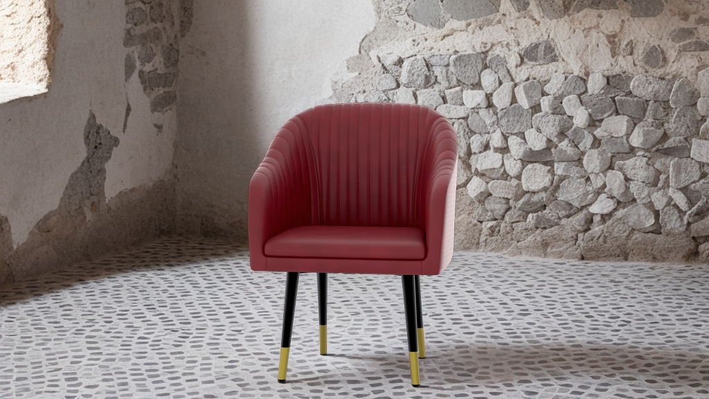 Stella Large Artificial Leather Chair