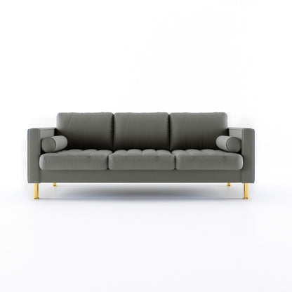 Palo Sofa T (Split Seats) | 3+ Seater (7 feet) | Tufted