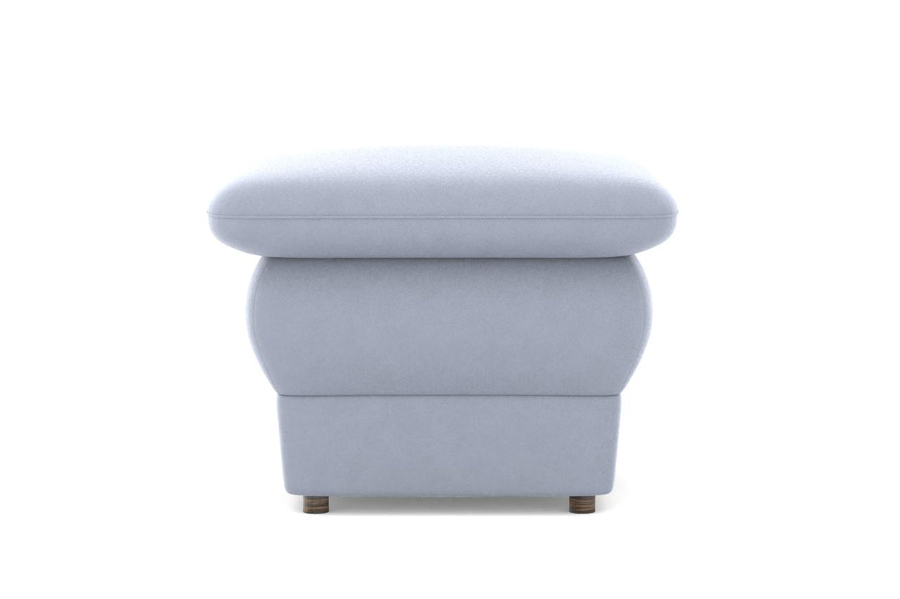 Chiffon Fabric Ottoman