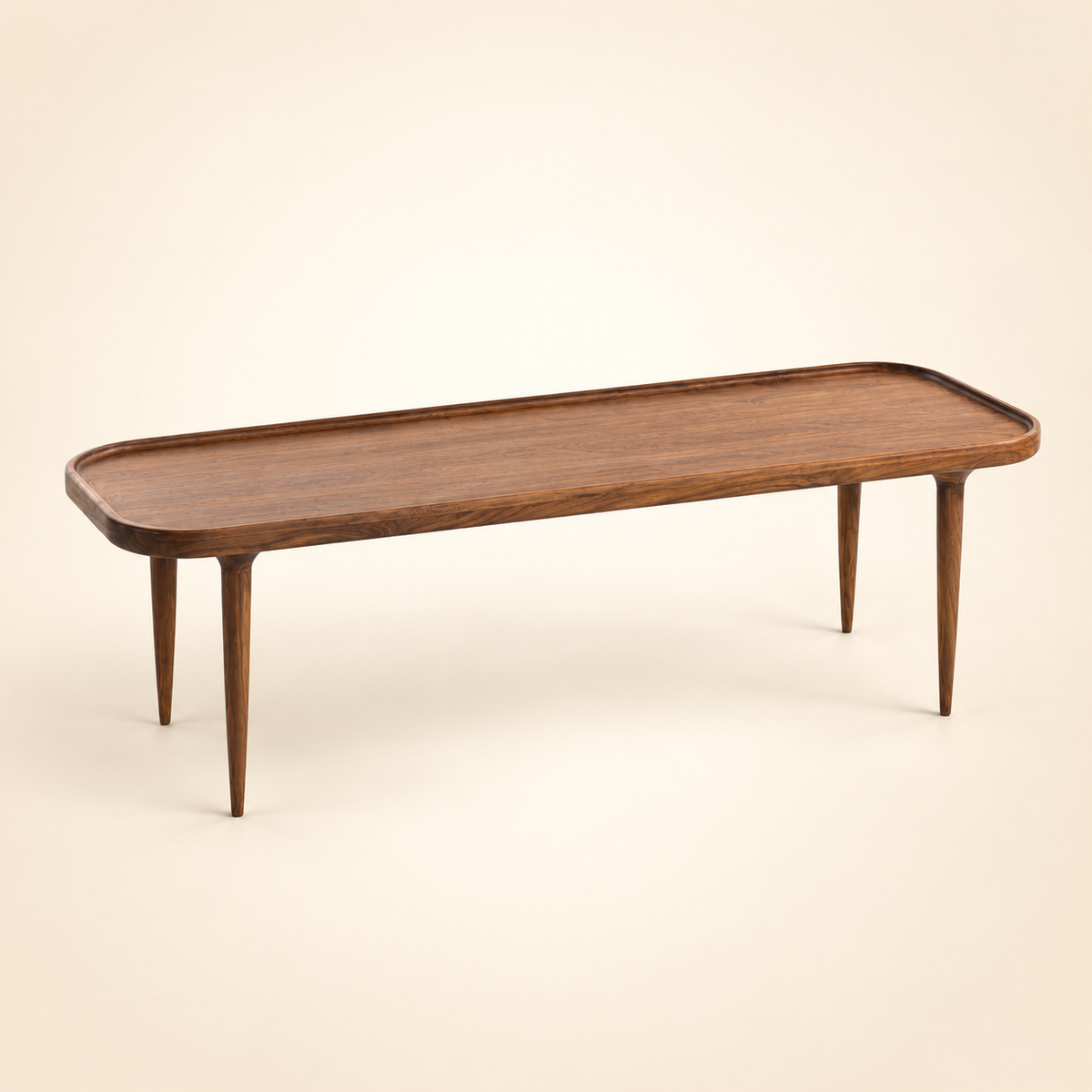 Summer Large Coffee Table Modern Classic - elevated tabletop view