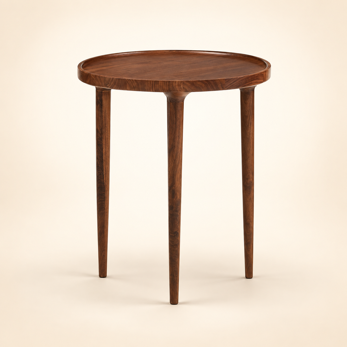 Summer Round High Coffee Table - front-left three-quarter view