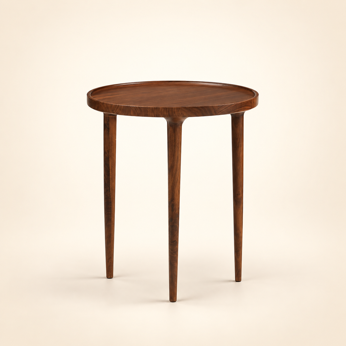Summer Round High Coffee Table - front-right three-quarter view