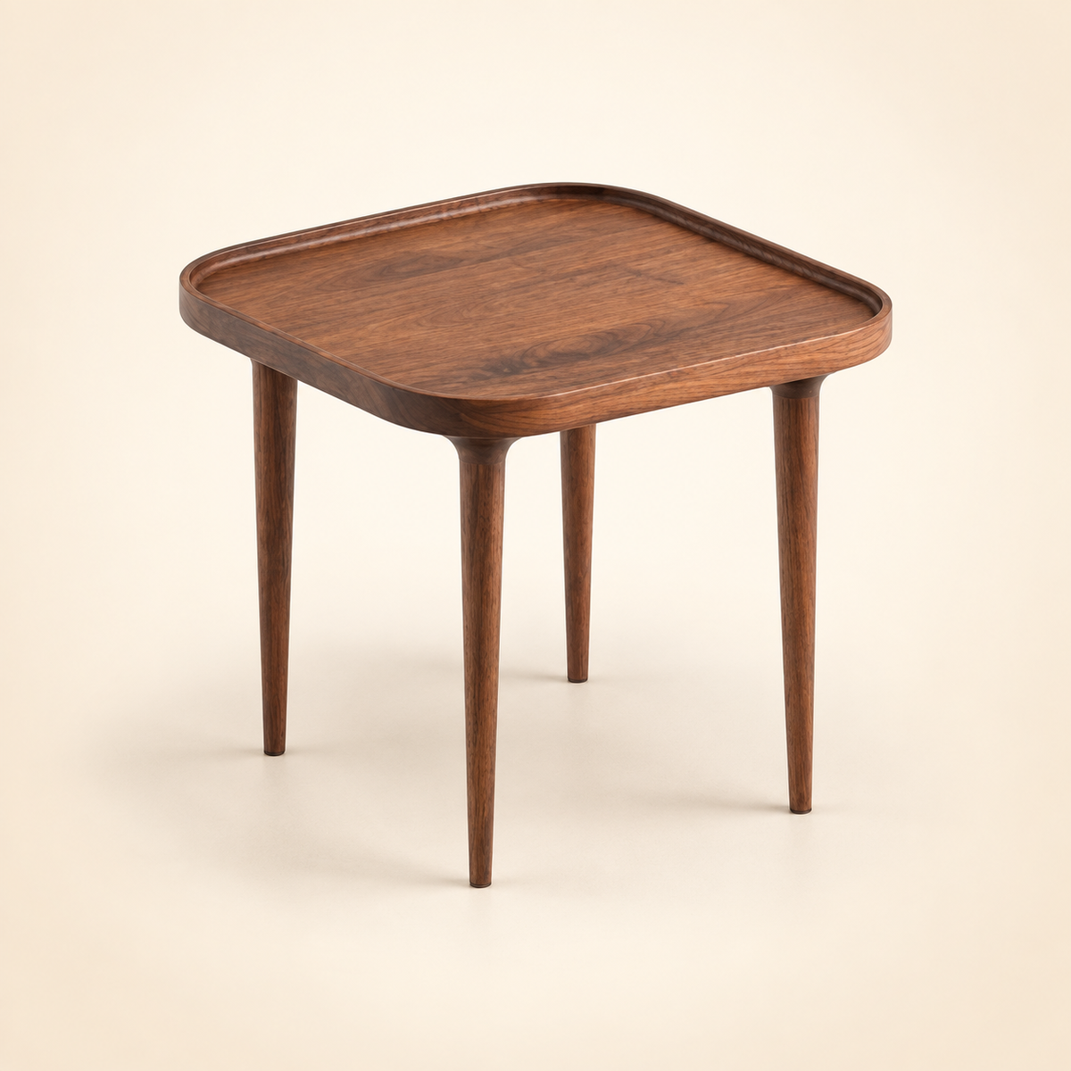Summer Square Small Coffee Table - elevated tabletop view