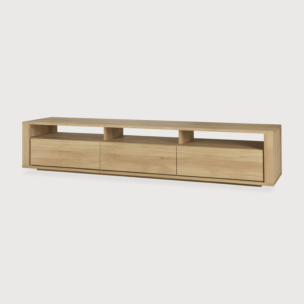 Sael TV Unit/Console  - Solid Walnut/Teak/Oak Wood (Large)