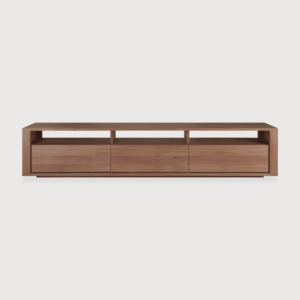 Sael TV Unit/Console  - Solid Walnut/Teak/Oak Wood (Large)