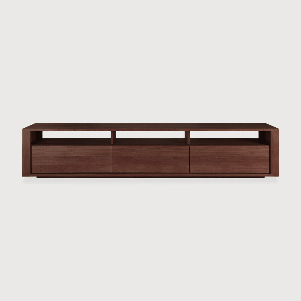 Sael TV Unit/Console  - Solid Walnut/Teak/Oak Wood (Large)