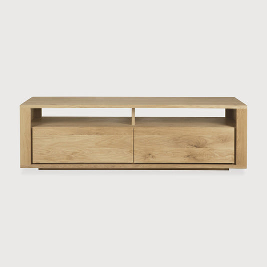 Sael TV Unit/Console  - Solid Walnut/Teak/Oak Wood (Small)