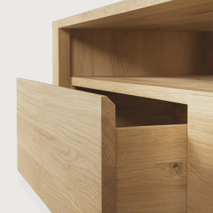 Sael TV Unit/Console  - Solid Walnut/Teak/Oak Wood (Small)