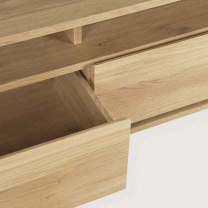 Sael TV Unit/Console  - Solid Walnut/Teak/Oak Wood (Small)