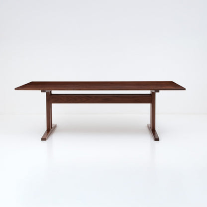 Niva Dining Table (8 feet) - Solid Teak/Walnut/Oak Wood