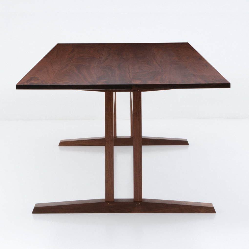 Niva Dining Table (8 feet) - Solid Teak/Walnut/Oak Wood