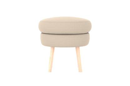 Moon Fabric Ottoman
