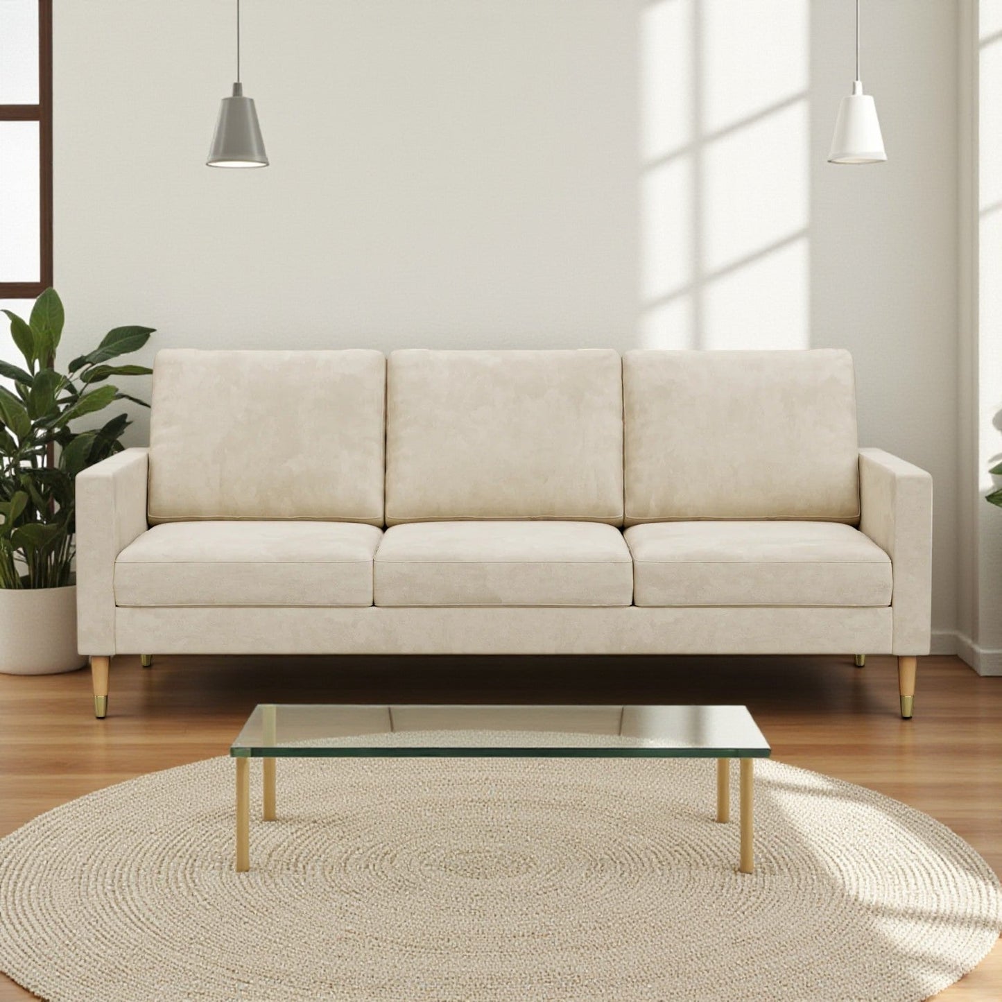 Lore Sofa | 3 Seater (7 feet) | High Back Sofa