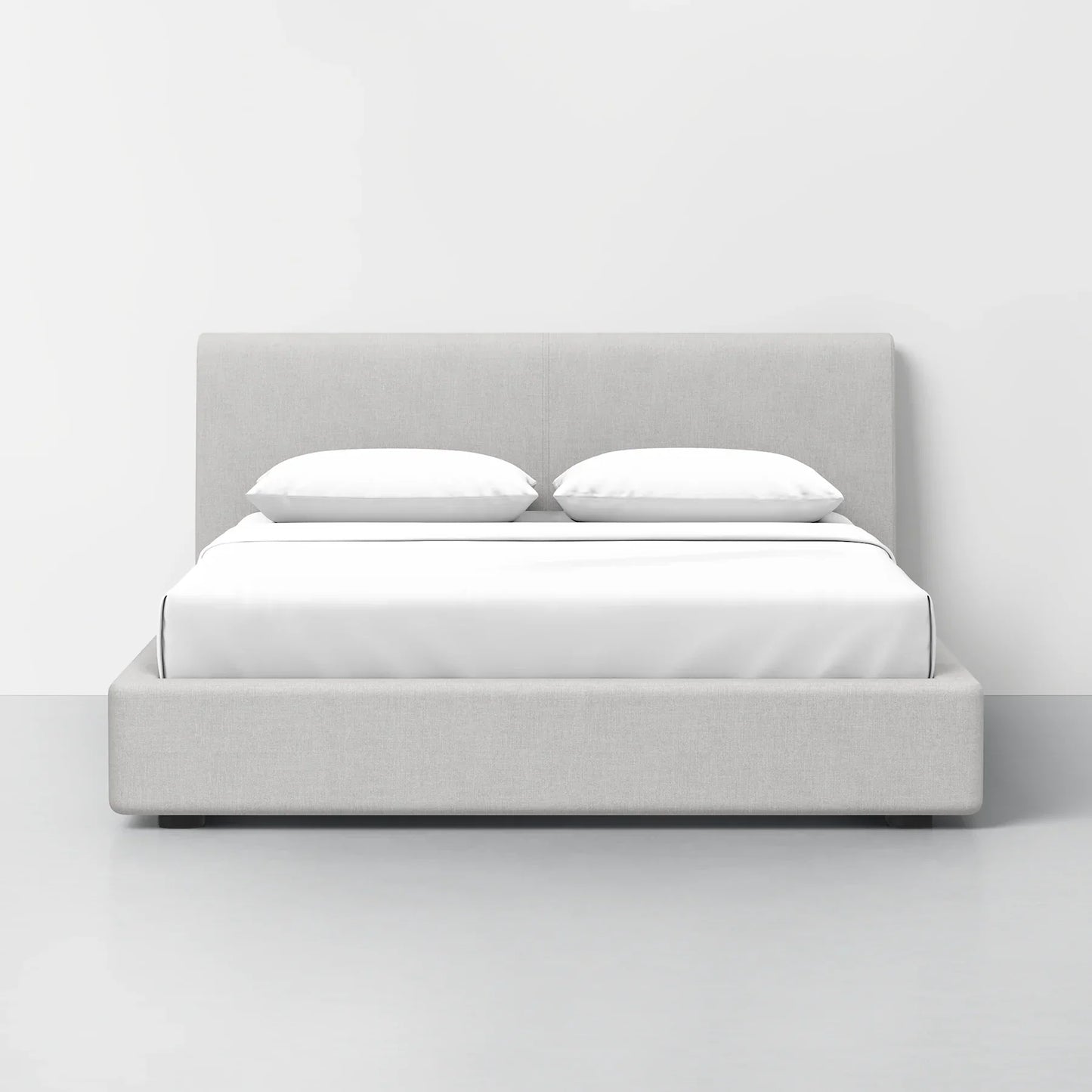 Aari Bed (Built-in Storage) - Solid Teak/Walnut/Oak Wood (Queen)