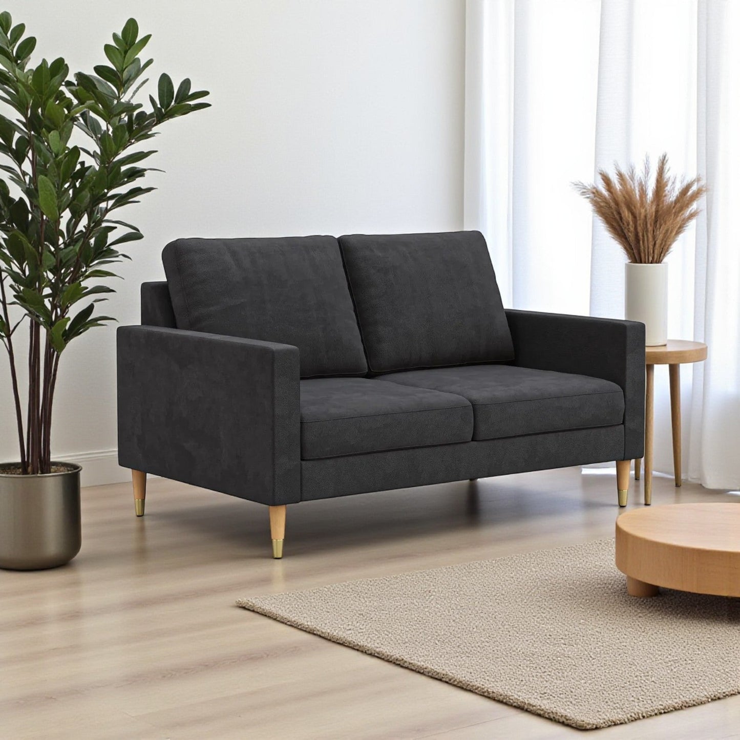Lore Sofa | 2 Seater Sofa (5 feet) | High Back Sofa