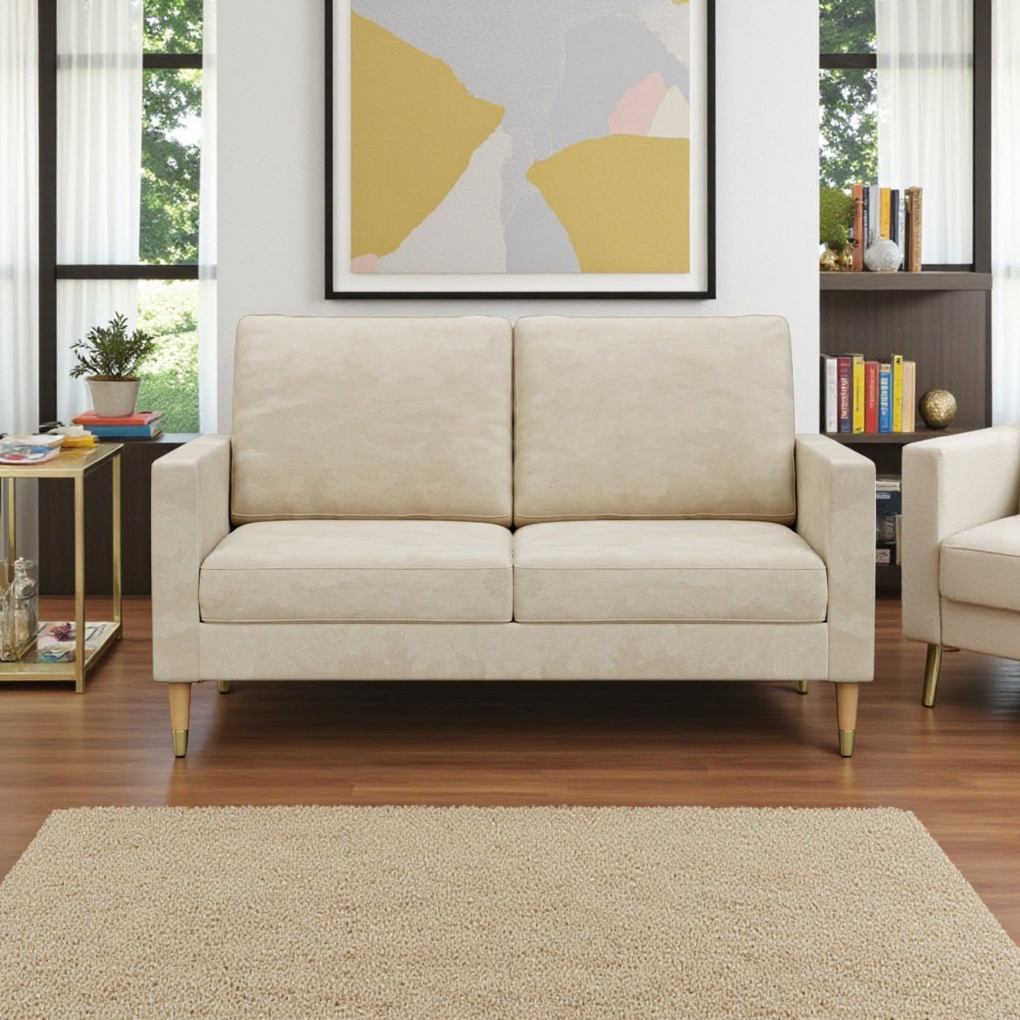 Lore Sofa | 2 Seater Sofa (5 feet) | High Back Sofa