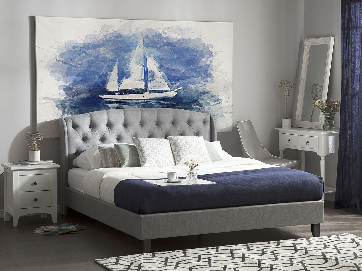 Borduex Fully Upholstered Bed without Storage