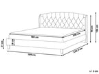 Borduex Fully Upholstered Bed without Storage
