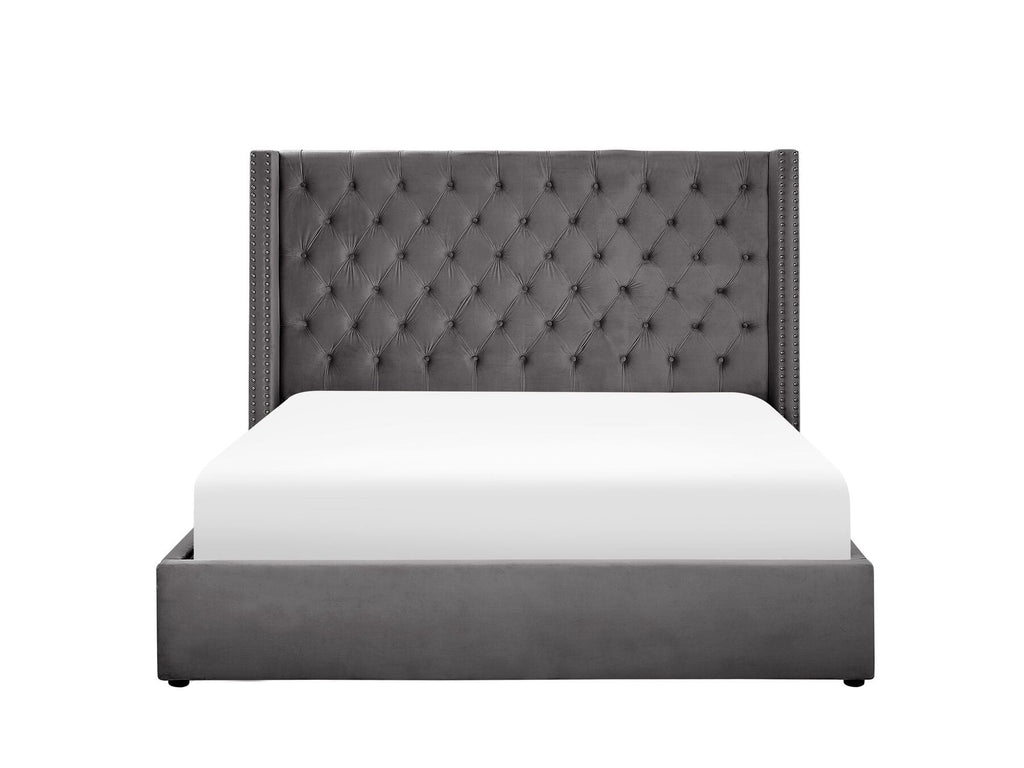 Lubon Fully Upholstered Bed without Storage