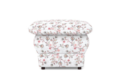 Chiffon Fabric Ottoman