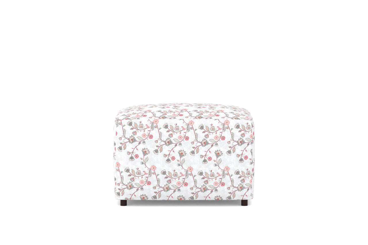 Pouffe Fabric Ottoman