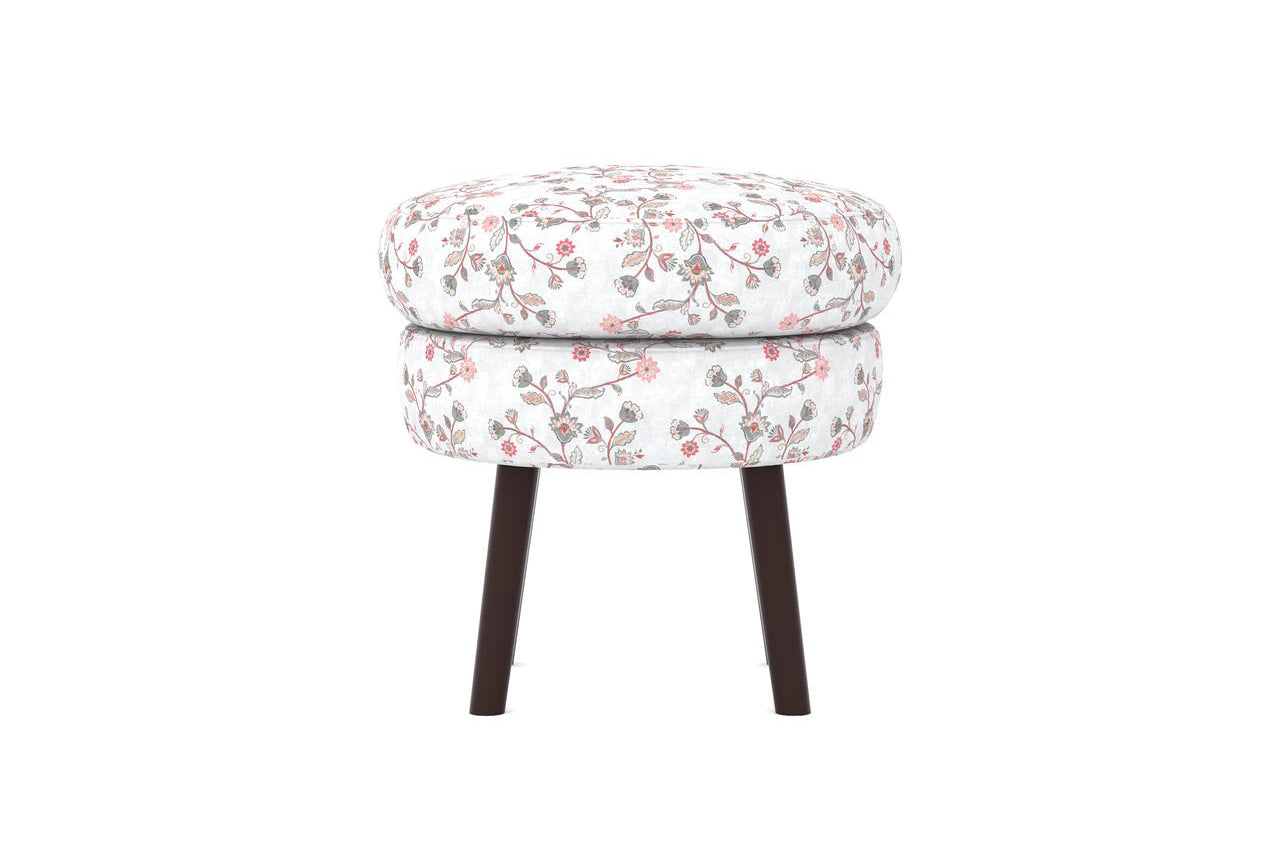 Moon Fabric Ottoman