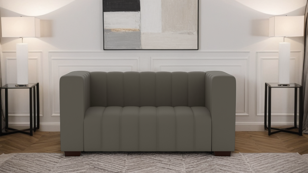 verna 2 Seater Leather Sofa