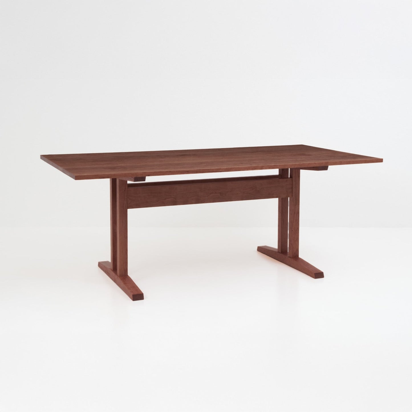 Niva Dining Table (6.5 feet) - Solid Teak/Walnut/Oak Wood