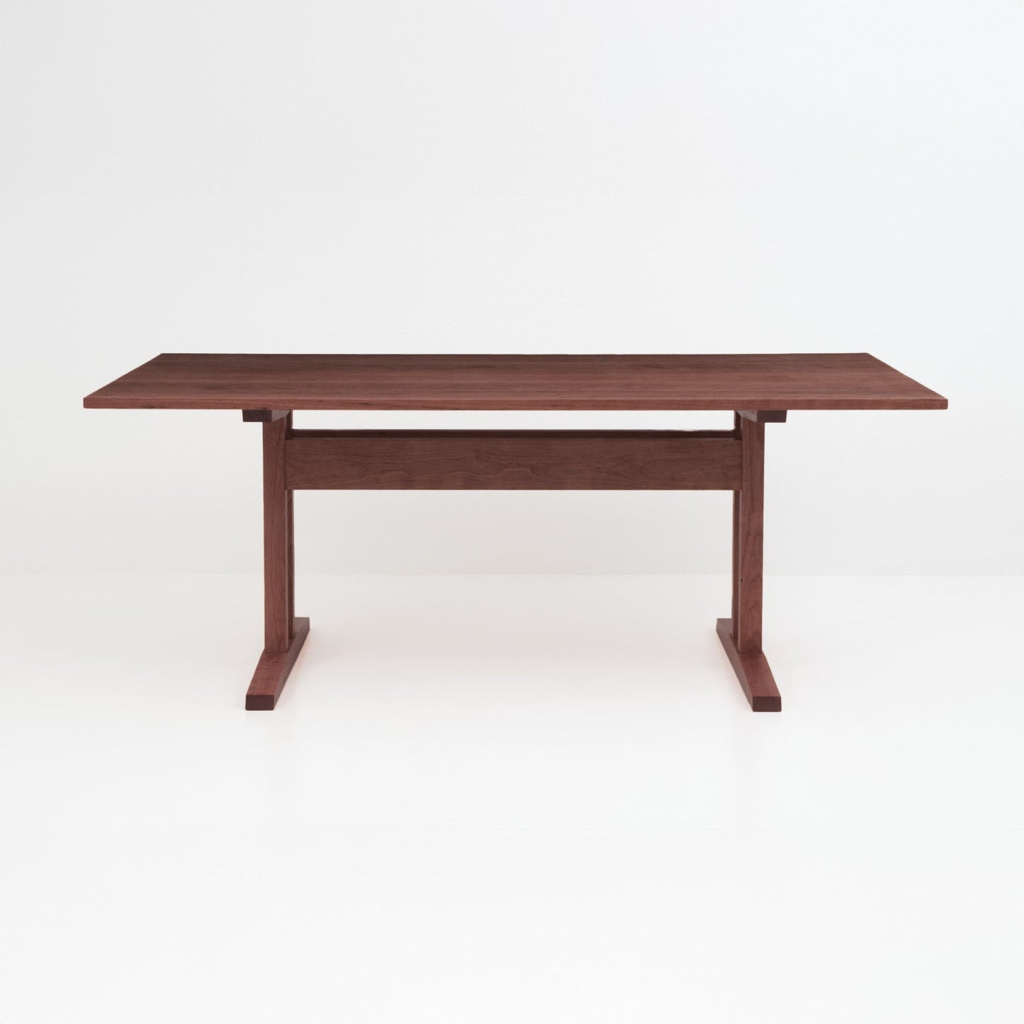 Niva Dining Table (6.5 feet) - Solid Teak/Walnut/Oak Wood
