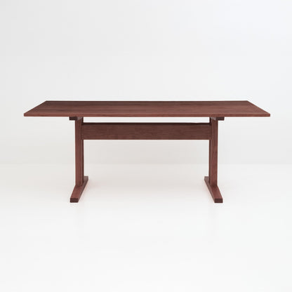 Niva Dining Table (6.5 feet) - Solid Teak/Walnut/Oak Wood