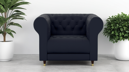 Warwick 1 Seater Leather Sofa