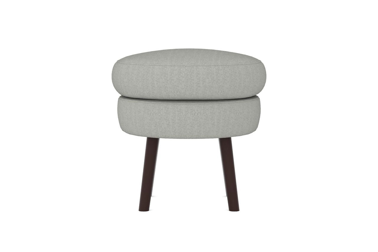 Moon Fabric Ottoman