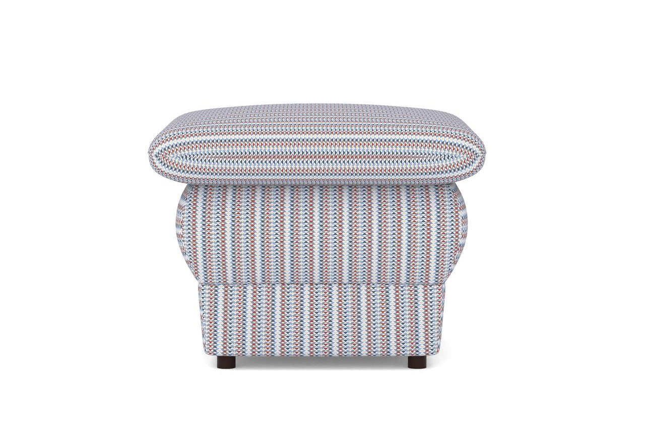 Chiffon Fabric Ottoman