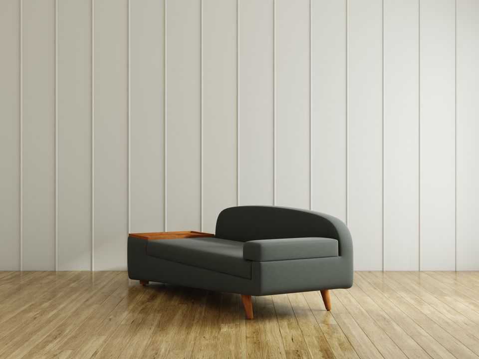 Wedge 3 Seater Sofa, Right Arm