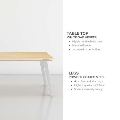 Coffee Table - White Oak