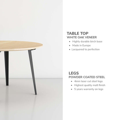 Round Table - White Oak