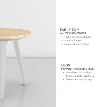 Side Table - White Oak