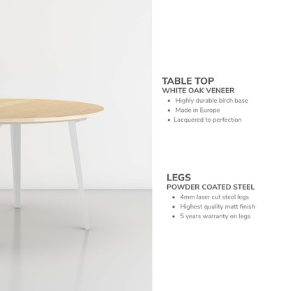 Round Table - White Oak